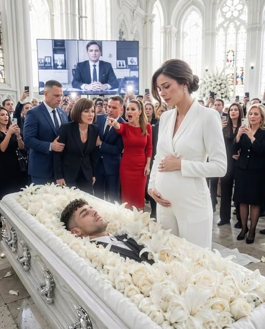Mój mąż leżał w trumnie zaledwie kilka godzin, gdy teściowa zażądała kluczy do domu. „Pakuj walizki, inkubatorze” – zadrwiła, rzucając na trumnę