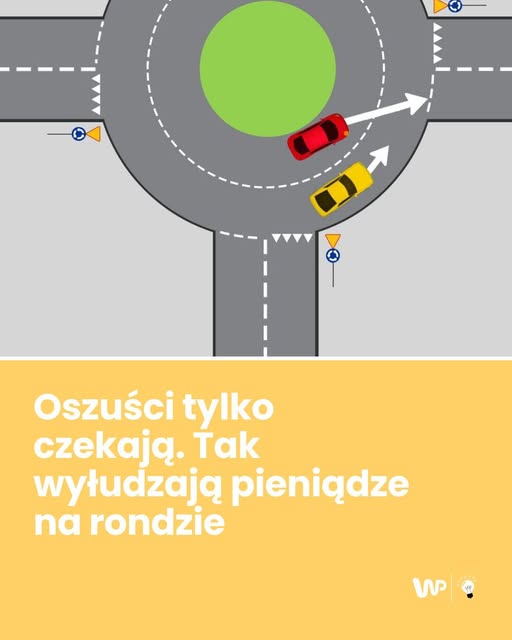 Oszuści tylko czekają. Tak wyłudzają pieniądze na rondzie .