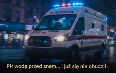 Pił wodę przed snem… i już się nie obudził. Lekarze zalecają wszystkim unikanie tych 4 napojów wieczorem.