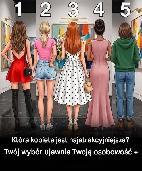 Która kobieta jest najatrakcyjniejsza? Co Twój wybór mówi o Tobie?