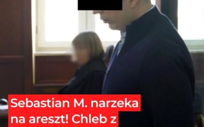 Sebastian M. skarży się na areszt: chleb z margaryną, zimno i brak książek …