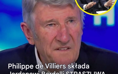 CNews: Philippe De Villiers wściekle skonfrontował się z Christine Kelly, prezenterka zaskoczona
