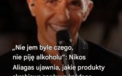 Nikos Aliagas dzieli się swoją wskazówką żywieniową, dzięki której zachowasz energię. 🍽️✨