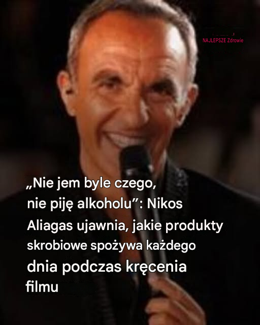 Nikos Aliagas dzieli się swoją wskazówką żywieniową, dzięki której zachowasz energię. 🍽️✨